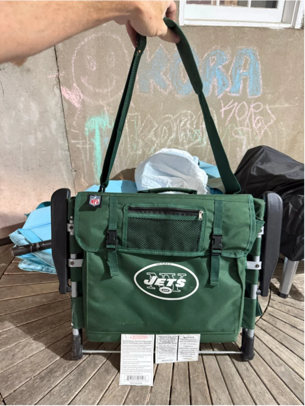 New York Jets NFL Foldable Stadium Seat